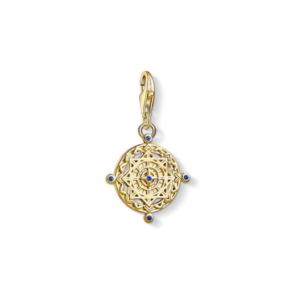 THOMAS SABO 1662-922-39 CHARM CLUB COLGANTE BRÚJULA VINTAGE