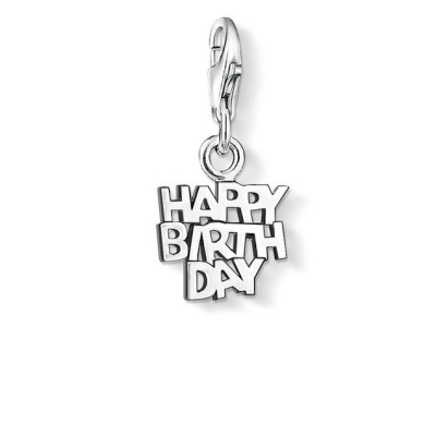 THOMAS SABO 0883-001-12 CHARM CLUB COLGANTE HAPPY BIRTHDAY