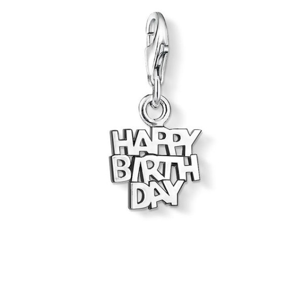 THOMAS SABO 0883-001-12 CHARM CLUB COLGANTE HAPPY BIRTHDAY