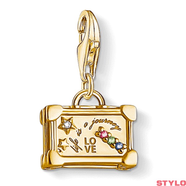 THOMAS SABO 1763-996-7 CHARM CLUB CHARMS MALETA VINTAGE