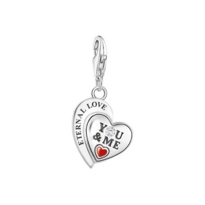 COLGANTE DE MUJER THOMAS SABO CHARM YOU & ME REF. 2108-691-21