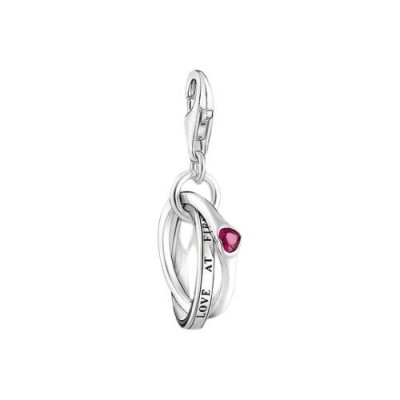 COLGANTE DE MUJER THOMAS SABO CHARM DE ANILLOS TOGETHER REF. 2070-639-10