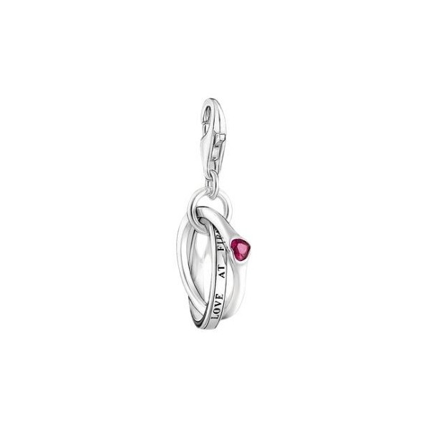 COLGANTE DE MUJER THOMAS SABO CHARM DE ANILLOS TOGETHER REF. 2070-639-10