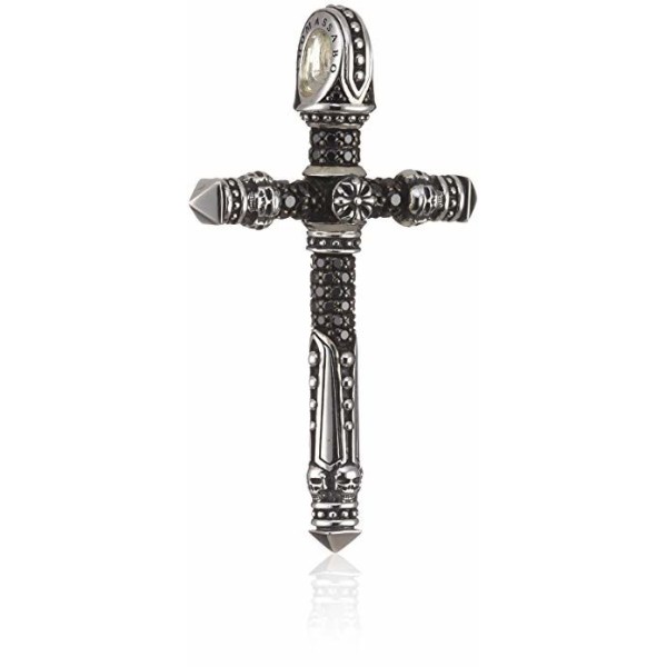 THOMAS SABO PE396-051-11 COLGANTE CRUZ STERLING SILVER REBEL AT HEART