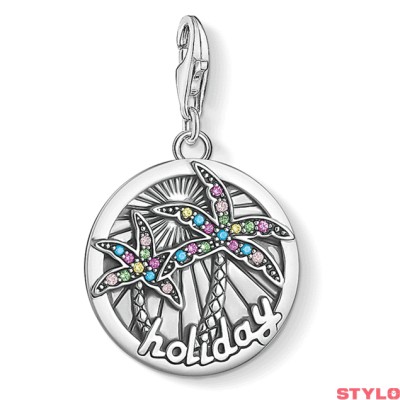 THOMAS SABO 1768-342-7 CHARM CLUB CHARMS MEDALLA TROPICAL