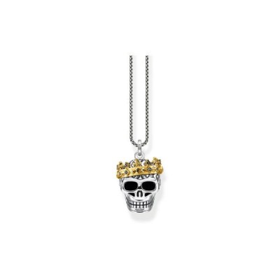 Colgante Thomas Sabo Calavera Corona Ref: KE1993-849-7-L50V