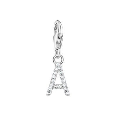 COLGANTE DE MUJER THOMAS SABO CHARM LETRA A REF. 1938-051-14