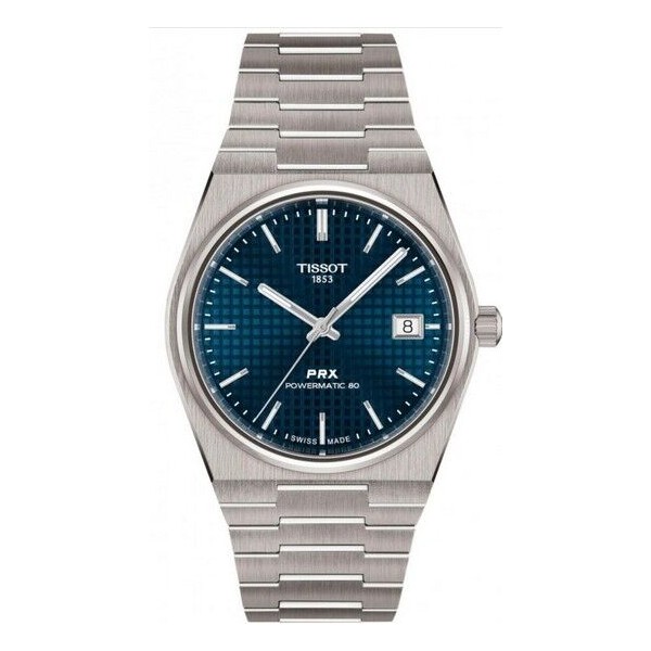 Reloj Tissot PRX TITANIO 38mm Esfera Azul Ref: T1378074404100