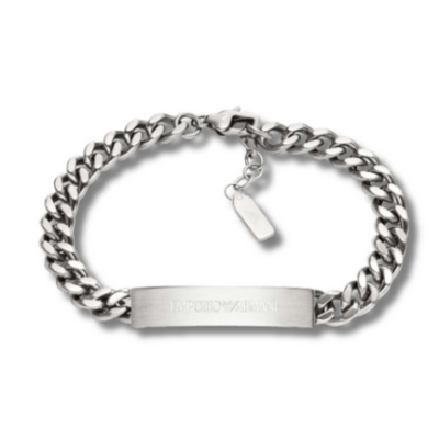 Pulsera Emporio Armani Caballero Identificativa Acero Ref: EGS3304040