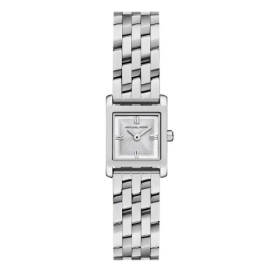 Reloj Michael Kors Mujer Georgie Micro Acero Esfera Plata 20mm Ref: MK4933
