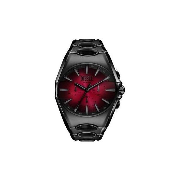 Reloj Diesel D-Curve Caballero Acero IP Negro 49mm Ref: DZ4696