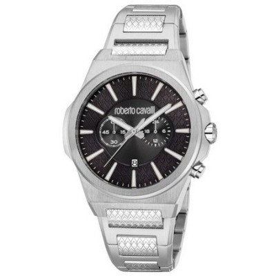 Relo Robertoj Cavalli Dominio Hombre Analógico Acero Inoxidable  Ref: RC5G150M0055