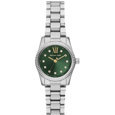 Reloj Michael Kors Lexington Acero Esfera Verde 26mm Ref: MK7580