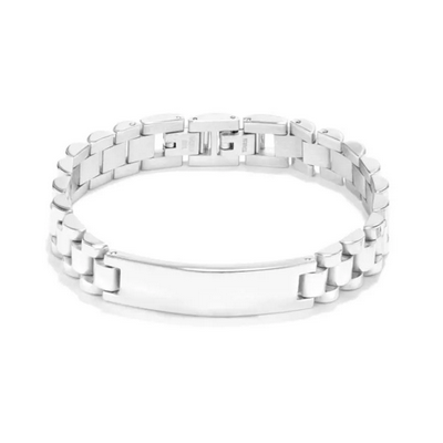 Brazalate Hombre Plata Band Radiant Jewels Ref.RH000057