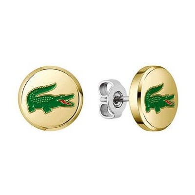 Pendientes Lacoste Arthor Acero Dorados  Ref:2040498