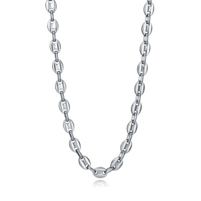 Collar Viceroy Caballero Magnum De Acero Con Eslabones Ovales 50cm Ref: 1352C01010