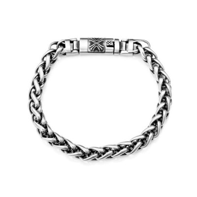 Pulsera Viceroy Jewels Caballero De Acero Y Eslabones 21,5cm  Ref: 75381P01000