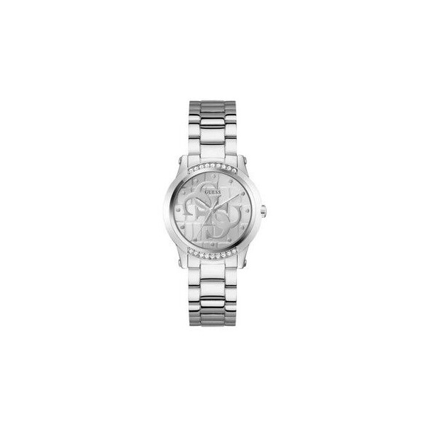 Reloj Guess Annette Mujer Acero Esfera Cocodrilo Plateada Con Logos 4G 36mm Ref: GW0861L1