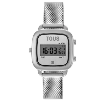Reloj Tous Mujer D-Logo Mini Digital Malla Milanesa Acero 20,5mm Ref: 3000139600