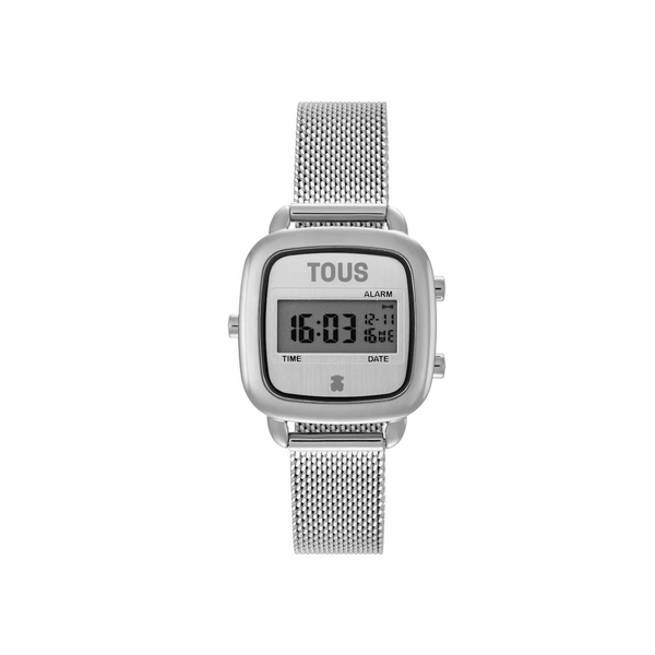 Reloj Tous Mujer D-Logo Mini Digital Malla Milanesa Acero 20,5mm Ref: 3000139600
