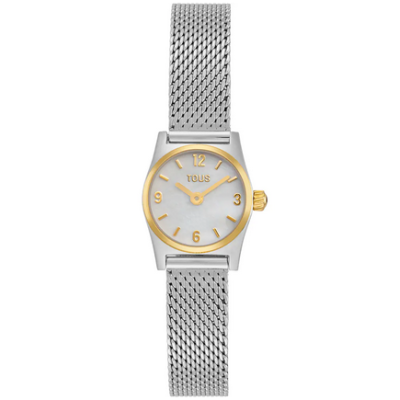 Reloj Tous Mujer Epic Mini Malla Milanesa Acero Esfera Nácar 18mm Ref: 3000149400