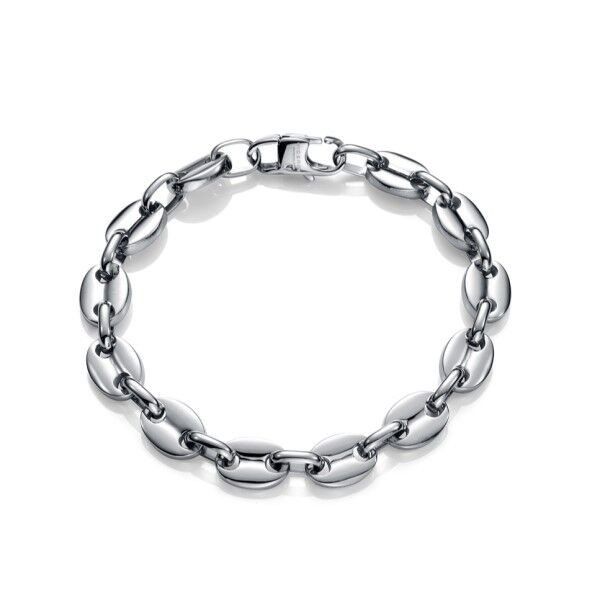 Pulsera Viceroy Caballero Magnum Con Eslabones Ovales Acero Ref: 1352P01010