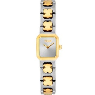 Reloj Tous Mujer Icon Time Bicolor Acero/IP Dorado 21,7x16,2mm Ref: 3000145900