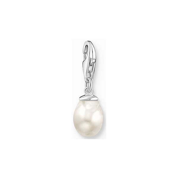Thomas Sabo Colgante Charm perla blanca plata Ref.1997-082-14