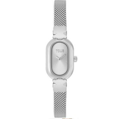 Reloj Tous Mujer Oval Icon Malla Milanesa Acero 18mm x 28,5mm Ref: 3000145500