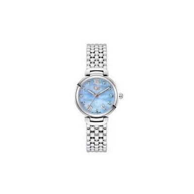 Reloj Guess Collection GC Allure Mujer Acero Esfera Azul Celeste Suizo 34mm Ref: Z64003L3