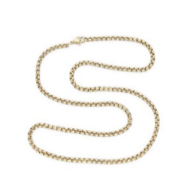 Cadena Liska Caballero Acero Baño Dorado Ref: 847CD131-D