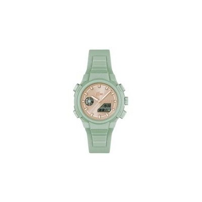 Reloj Lacoste Mujer LC33 Verde Agua Esfera Rosada Analógico-Digital Electroiluminiscente 40mm Ref: 2001433