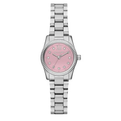 Reloj Michael Kors Mujer Lexington Petite Acero Esfera Rosa 26mm Ref: MK4996