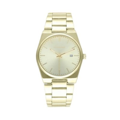 Reloj Radiant Unisex Air Correa Acero Dorada Esfera Dorada Caja Metálica Dorada 38mm Ref: RA636203