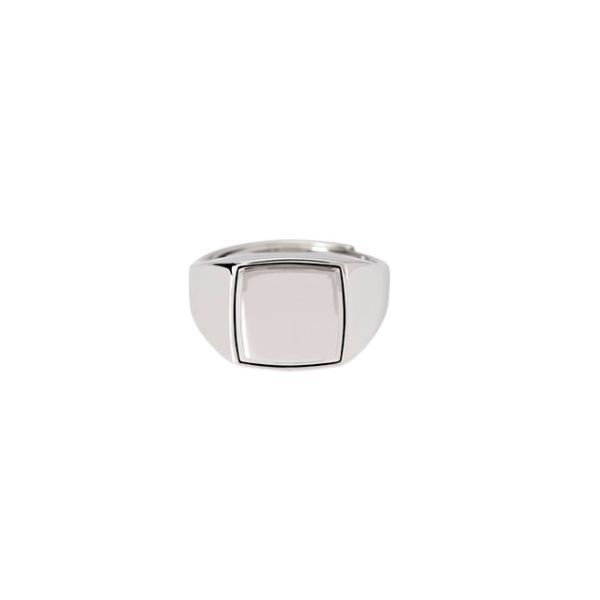 Anillo Mabina Uomo Caballero Focus Plata De Ley Ajustable Desde La Talla 19 a 27 Ref: 523447