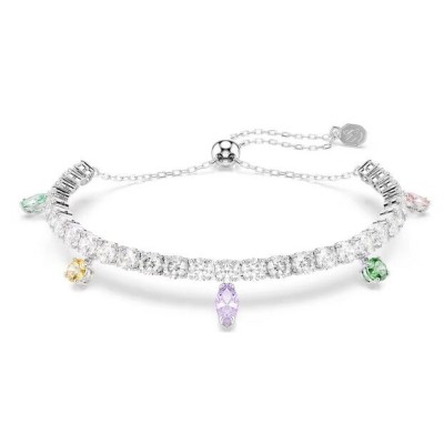 Pulsera Ariana Grande x Swarovski Tallas mixtas, Multicolor, Baño de rodio Ref:5742463