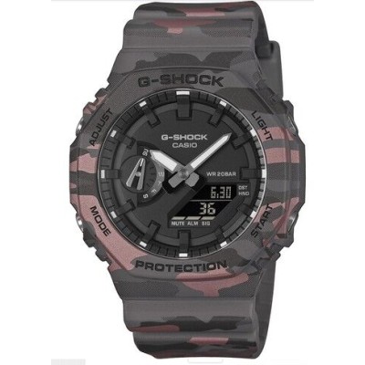 Reloj G-Shock Classic Style Camo Metallic Classic Serie GA-2100 Ref: GA-2100CM-8AER