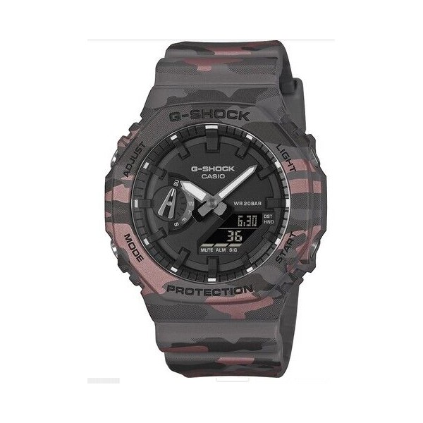 Reloj G-Shock Classic Style Camo Metallic Classic Serie GA-2100 Ref: GA-2100CM-8AER