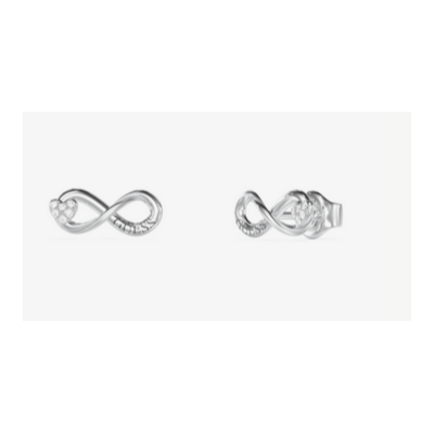 Pendientes Guess Mujer Love Bites Acero Infinito Con Circonitas Blancas Ref: JUBE06049JWRHT-U