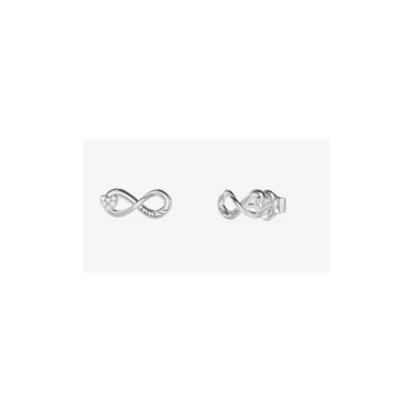 Pendientes Guess Mujer Love Bites Acero Infinito Con Circonitas Blancas Ref: JUBE06049JWRHT-U