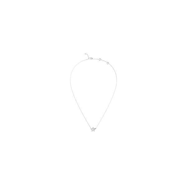 Collar Guess Mujer Iconique Estrella Acero Con Circonitas Blancas Ref: JUBN05537JWRHT-U