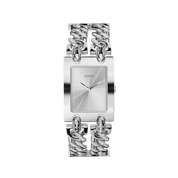 Reloj Guess Mujer Heavy Metal Acero 2 Cadenas 30mm Ref: W1117L1