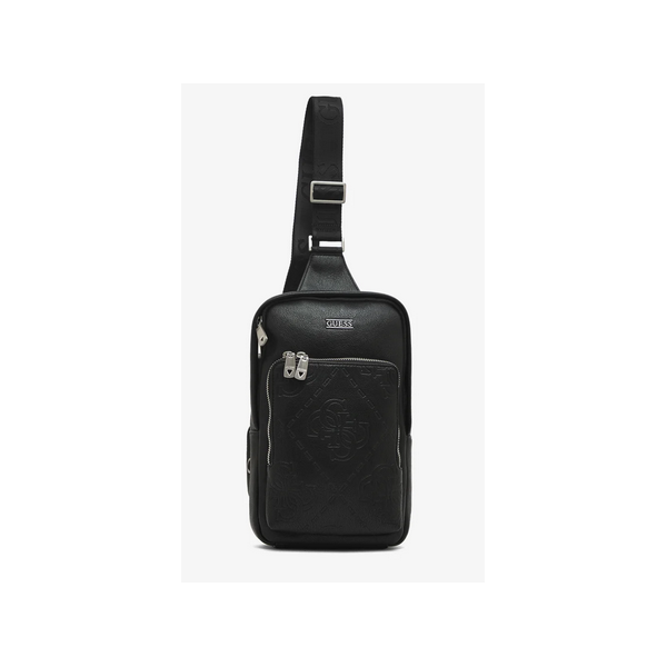 Bolso Guess Caballero Boston Bandolora Logos 4G Black Ref: HMBOMGP5426-BLA