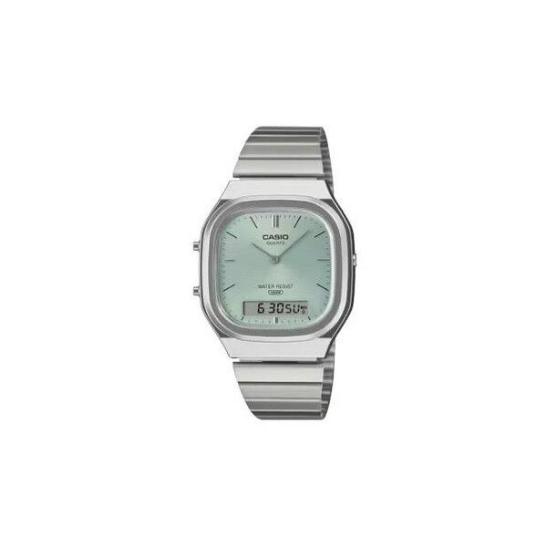 Reloj Casio Collection Edgy Collection Correa Acero Inoxidable Ref: AQ-240E-2AEF
