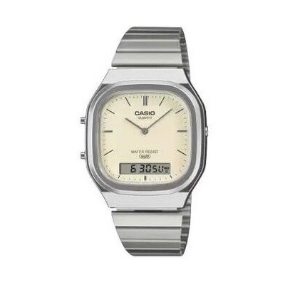 Reloj Casio Collection Edgy Collection Correa Acero Inoxidable Ref: AQ-240E-7A2EF