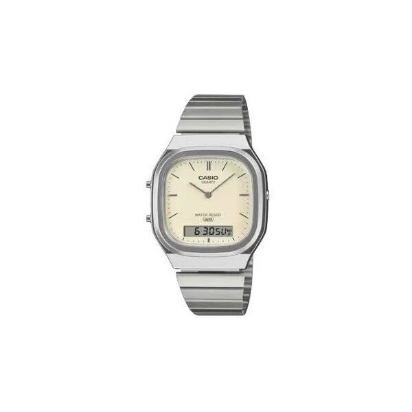 Reloj Casio Collection Edgy Collection Correa Acero Inoxidable Ref: AQ-240E-7A2EF