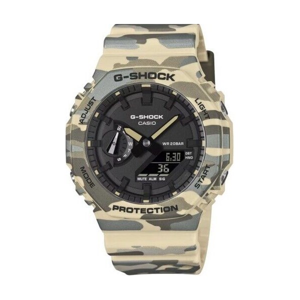Reloj G-Shock Camuflaje Classic Serie GA-2100 Ref: GA-2100CM-5AER