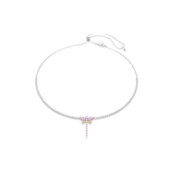 Collar en Y Ariana Grande x Swarovski Tallas mixtas, Libélula, Multicolor, Baño de rodio Ref: 5737425
