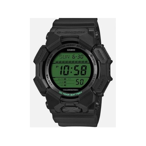 Reloj G-Shock Classic Serie GD-010 Black and Electro Green Ref: GD-010BEG-1ER