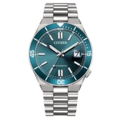 Reloj Automático Citizen Tsuyosa Shore Automático Cristal Zafiro Acero Esfera Azul 40 mm Ref: NJ0230-56L